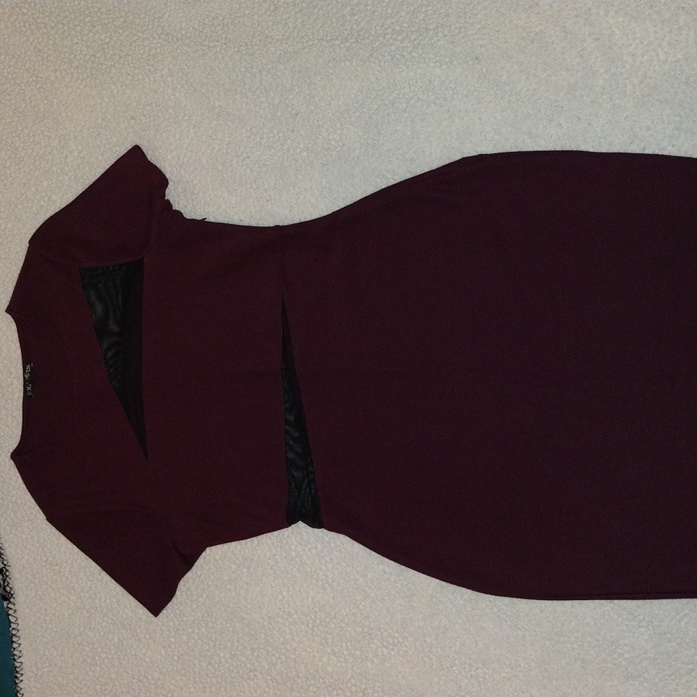Express Burgundy Dress. Size 10
